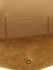 Jil Sander Brown Calfskin Shoulder Bag