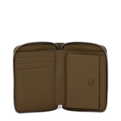 Jil Sander Brown Leather Wallet