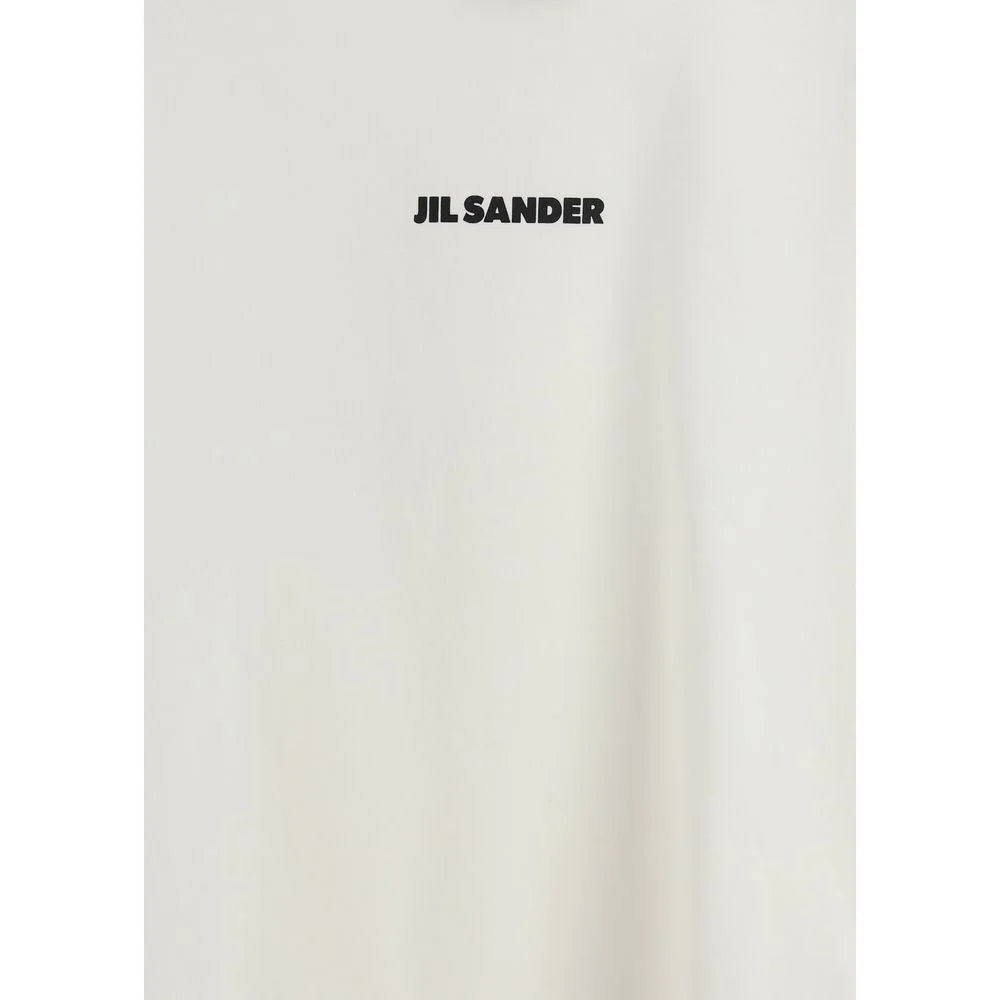 Jil Sander Cream Cotton T-Shirt