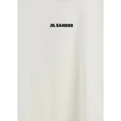 Jil Sander Cream Cotton T-Shirt