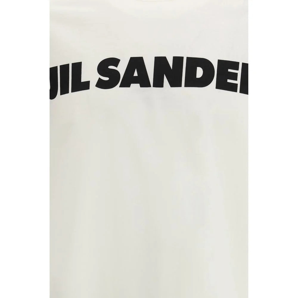 Jil Sander Cream Cotton T-Shirt