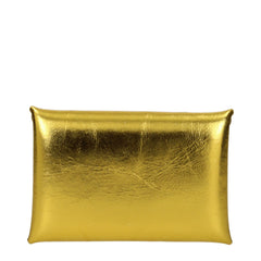 Jil Sander Gold Leather Wallet