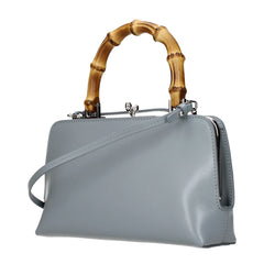 Jil Sander Grijze lederen handtas