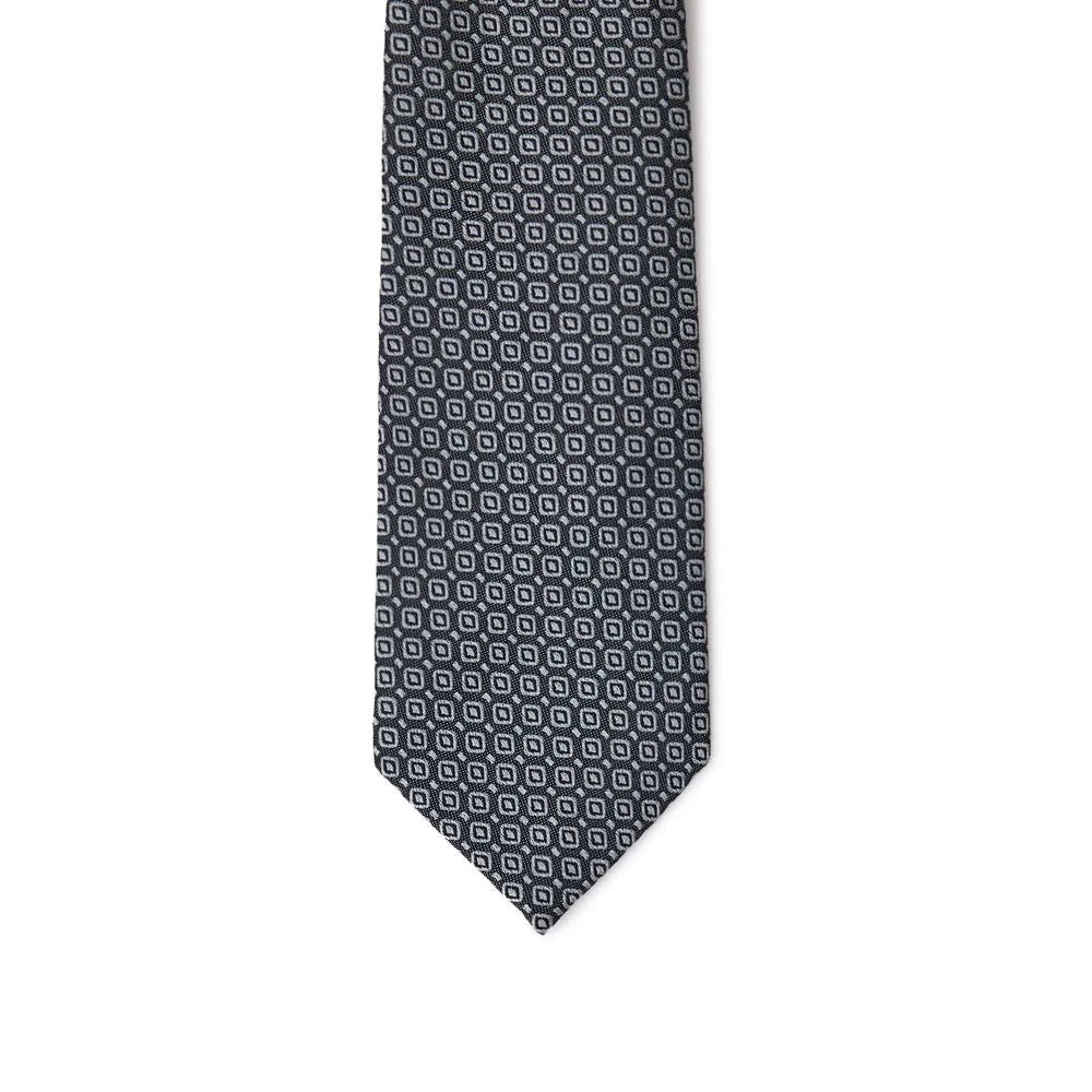 Jil Sander Gray Silk Ty - Neckties