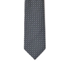 Jil Sander Gray Silk Ty - Neckties