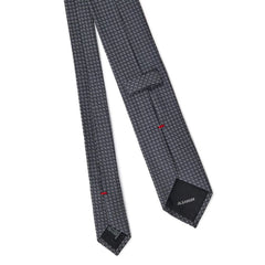 Jil Sander Gray Silk Ty - Neckties