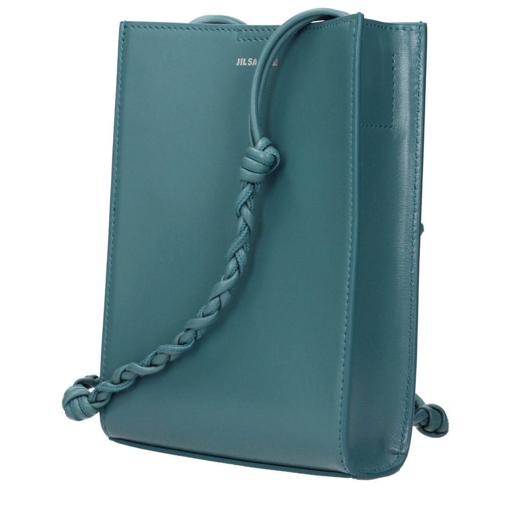 Jil Sander Groene leren crossbody tas