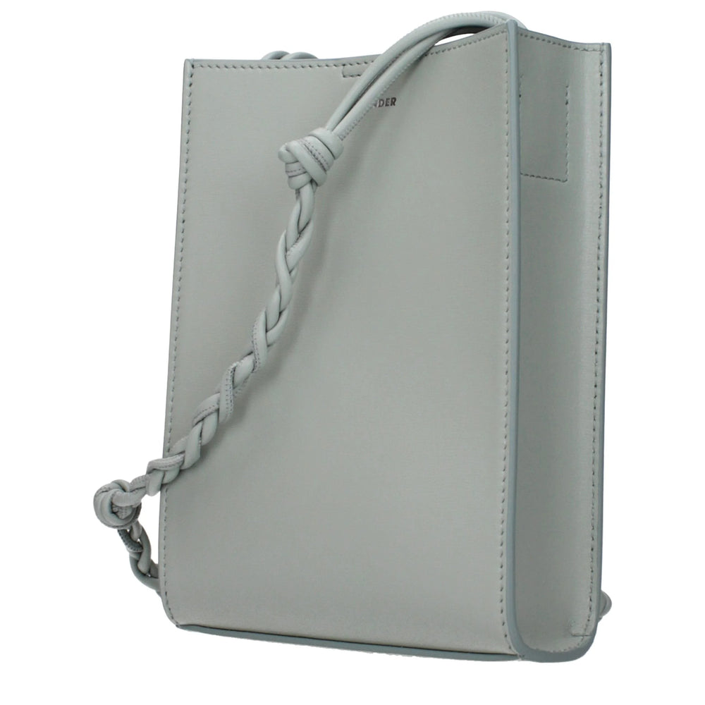 Jil Sander Green Leather Crossbody Bag