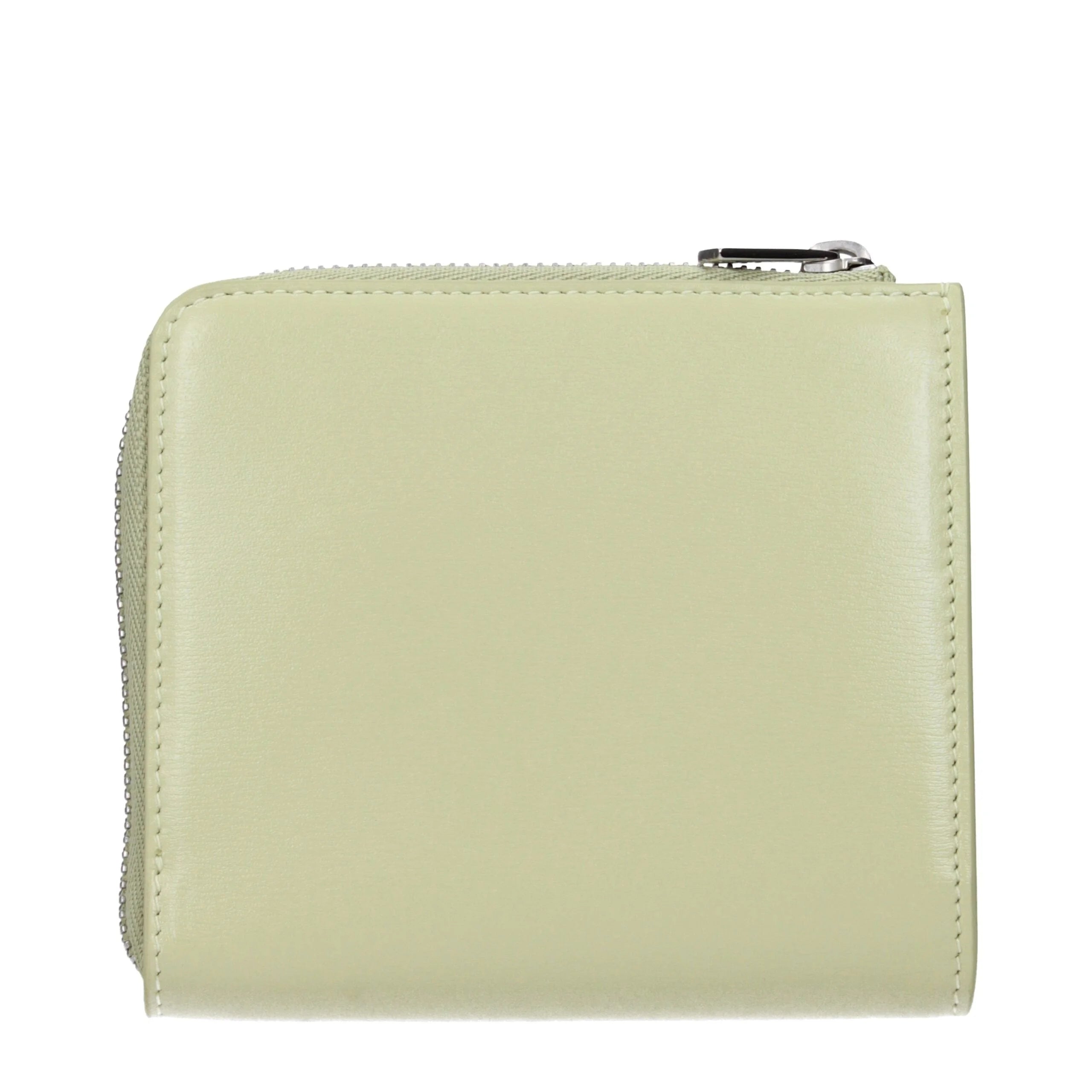 Jil Sander Green Leather Wallets