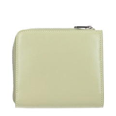 Jil Sander Green Leather Wallets