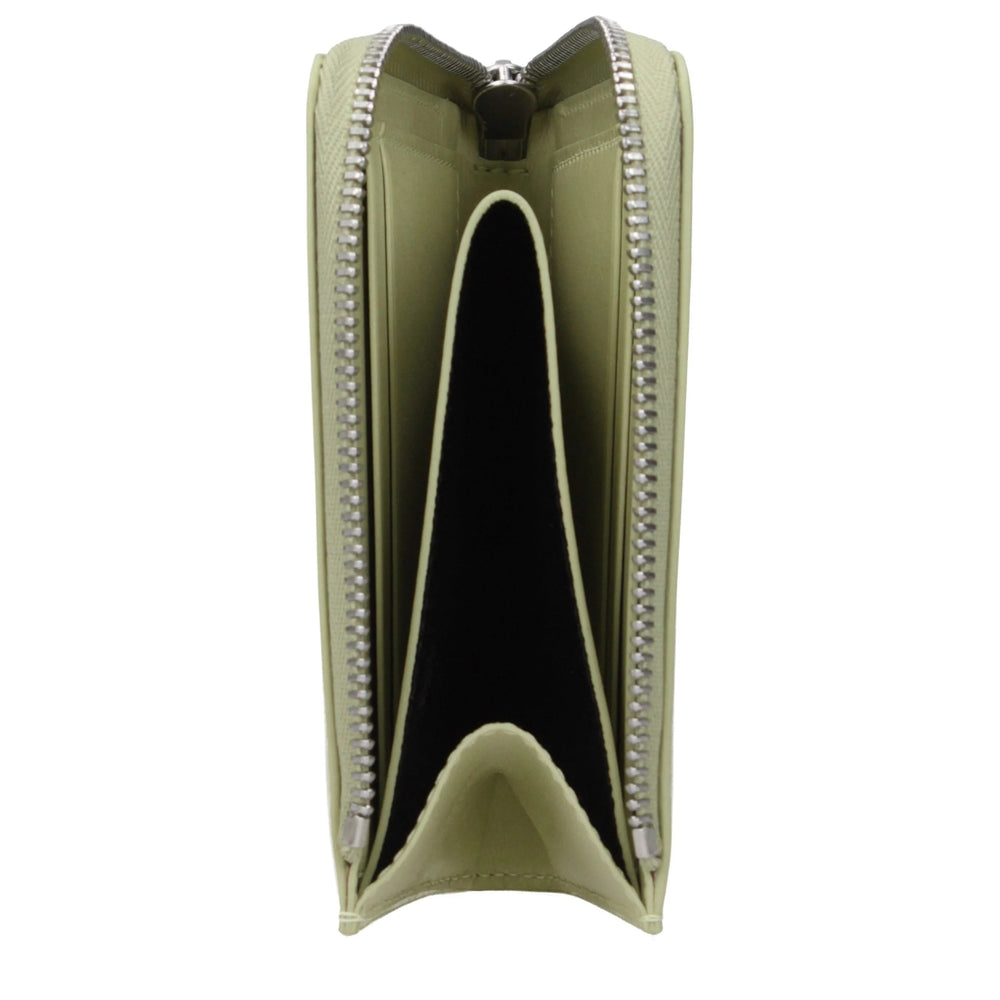 Jil Sander Green Leather Wallets