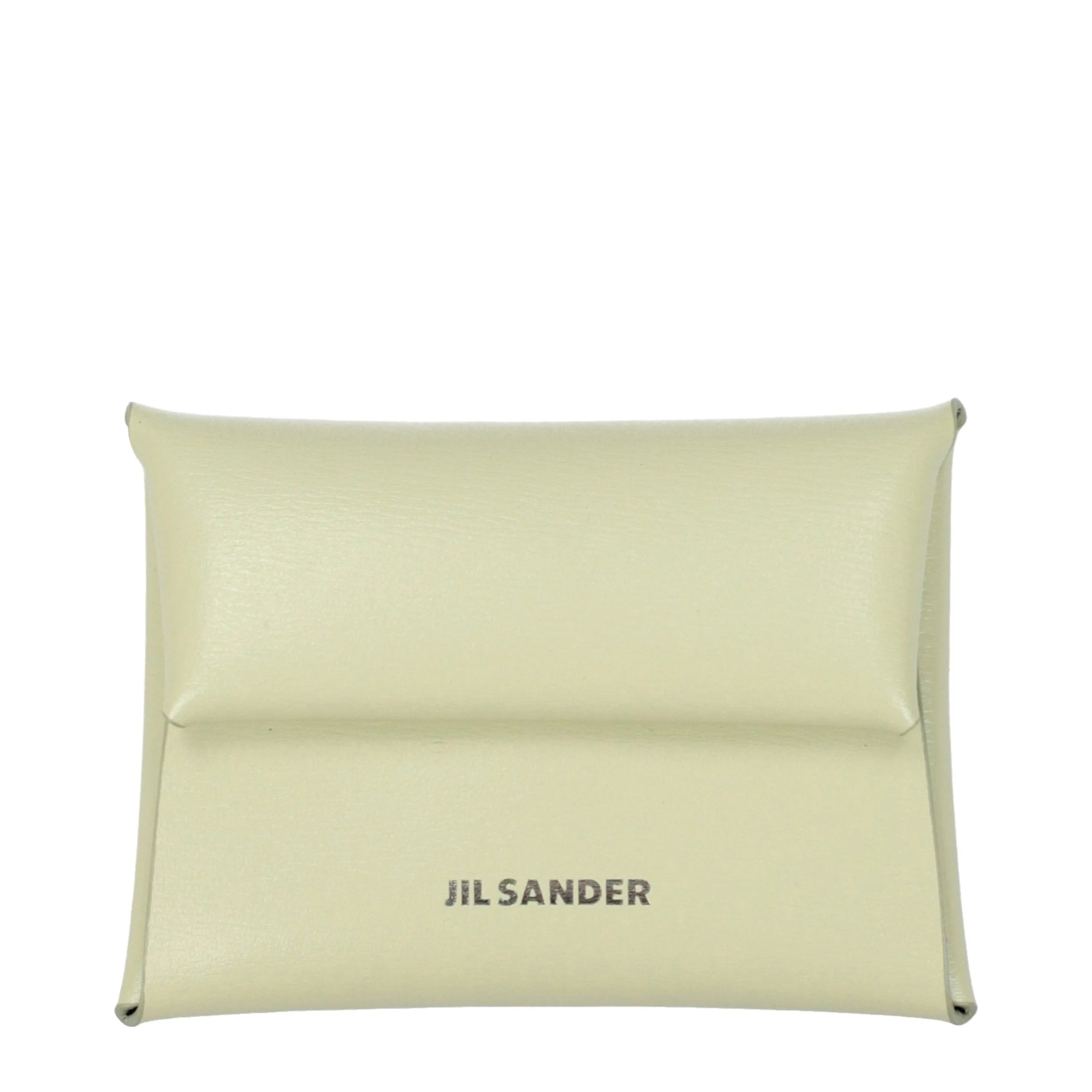 Jil Sander Green Leather Wallets