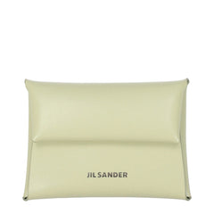 Jil Sander Green Leather Wallets