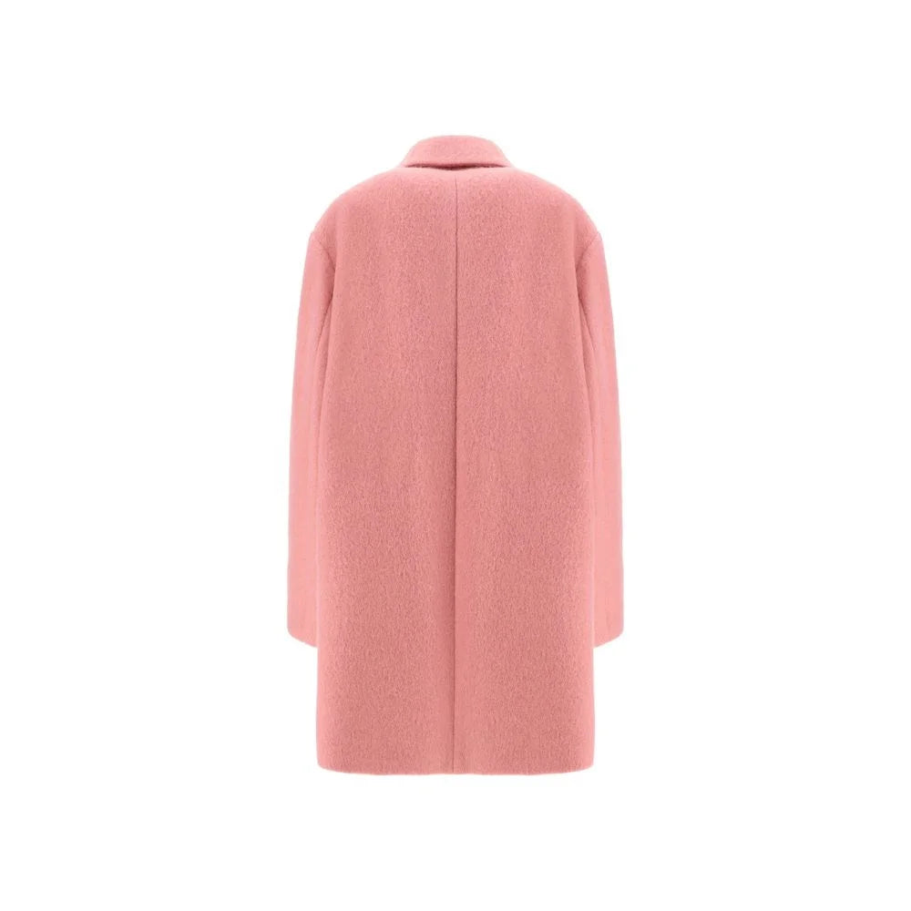 Jil Sander Multicolor Mohair Coat - 42