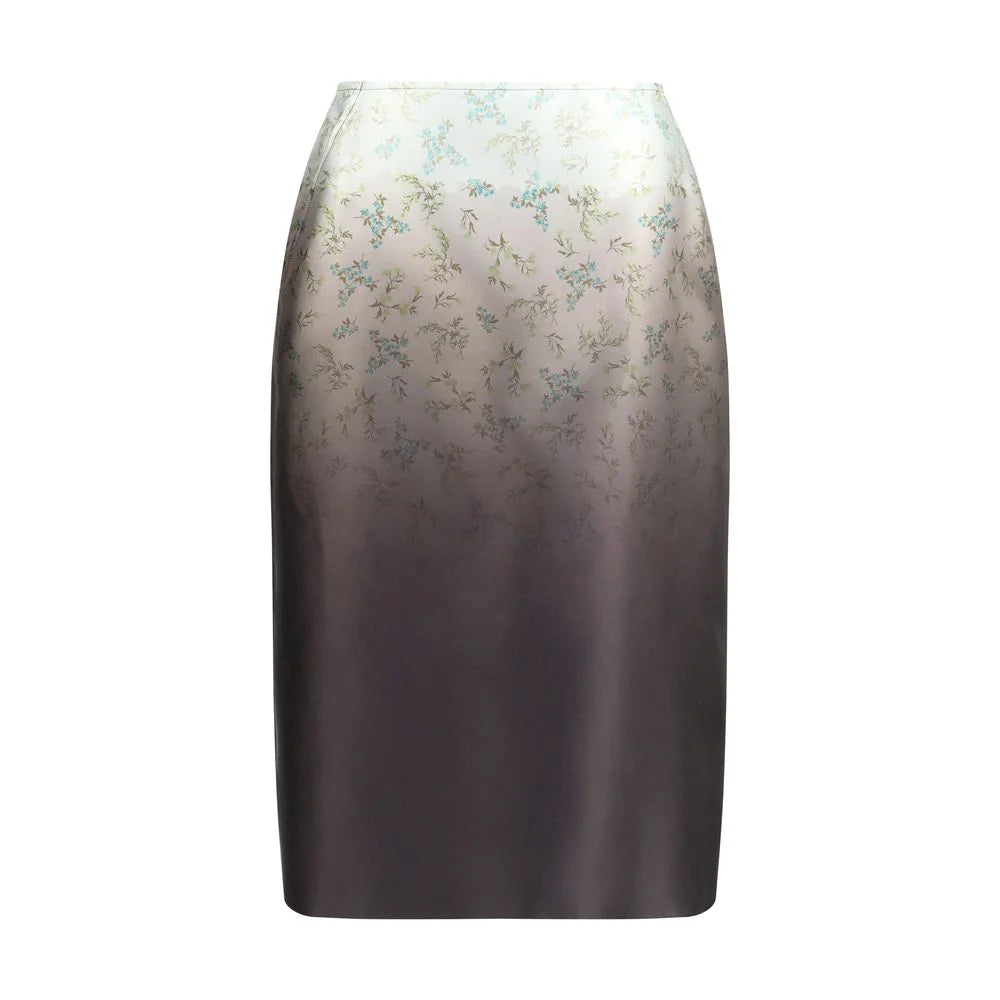 Jil Sander Multicolor Silk Long Skirt - IT36 | XS