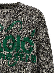 Jil Sander Multicolor Wool Cardigan