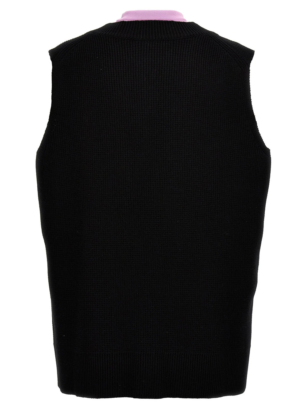 Jil Sander Multicolor Wool Sleeveles Sweater