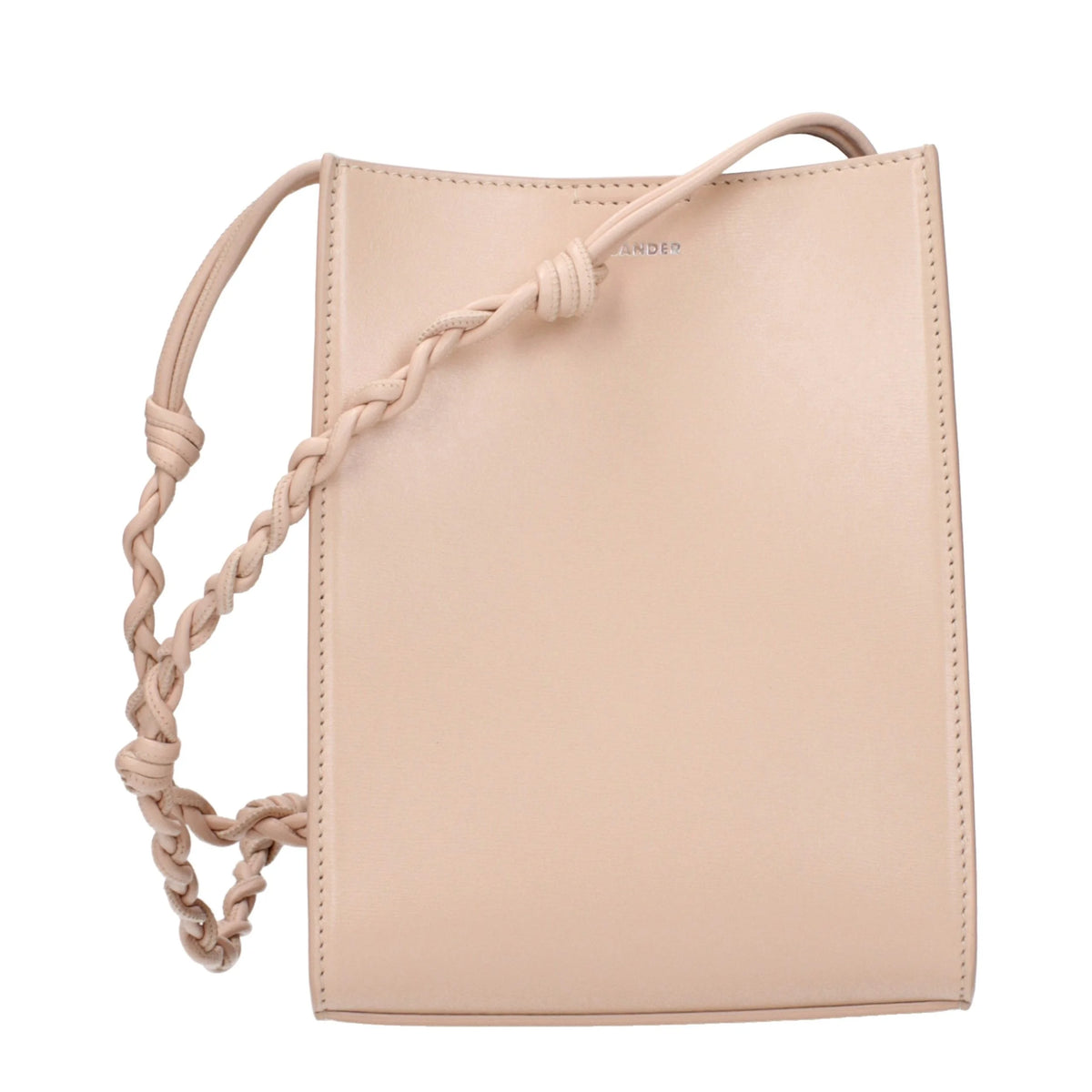 Jil Sander Pink Leather Crossbody Bag