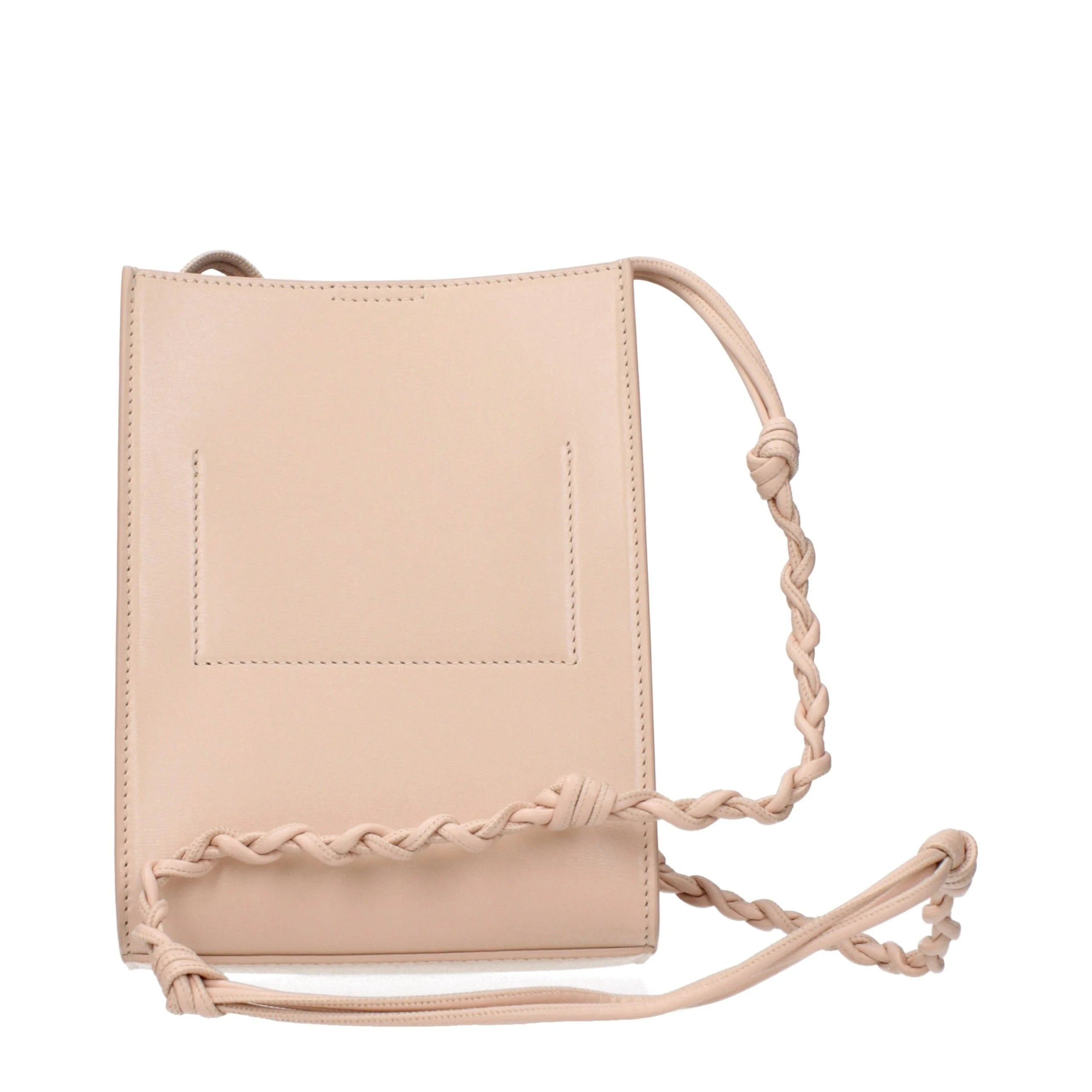 Jil Sander Pink Leather Crossbody Bag