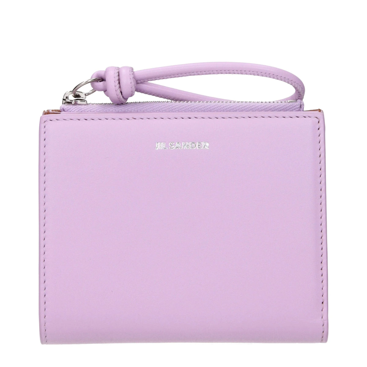 Jil Sander Pink Leather Wallet