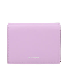 Jil Sander Pink Leather Wallet