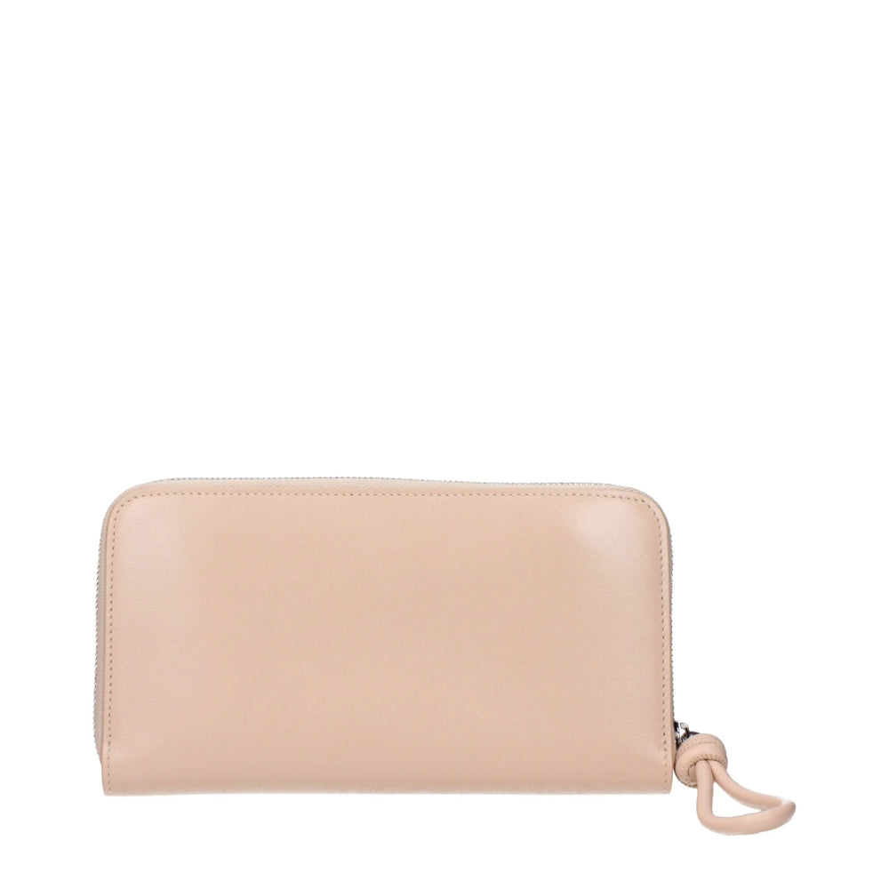 Jil Sander Pink Leather Wallets