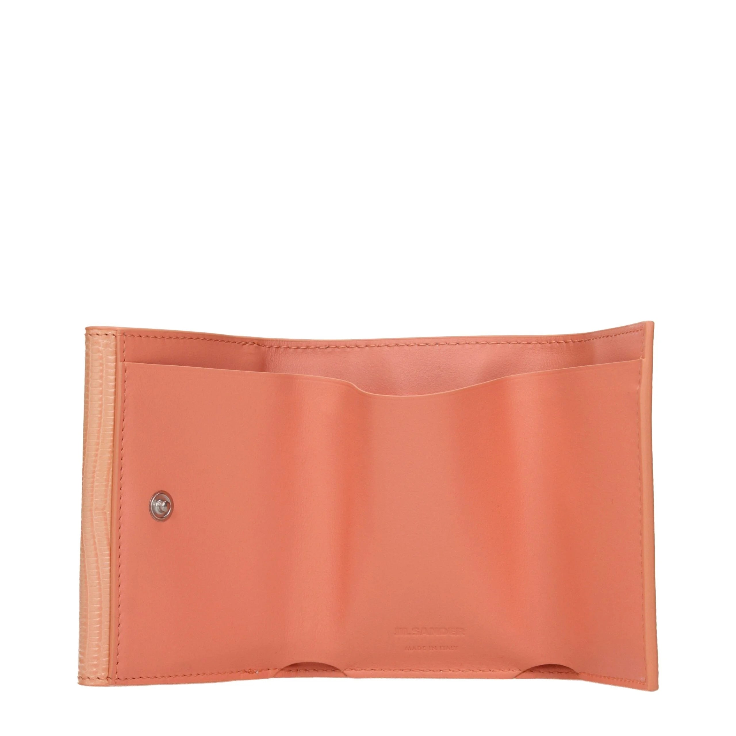 Jil Sander Pink Leather Wallets