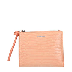 Jil Sander Pink Leather Wallets