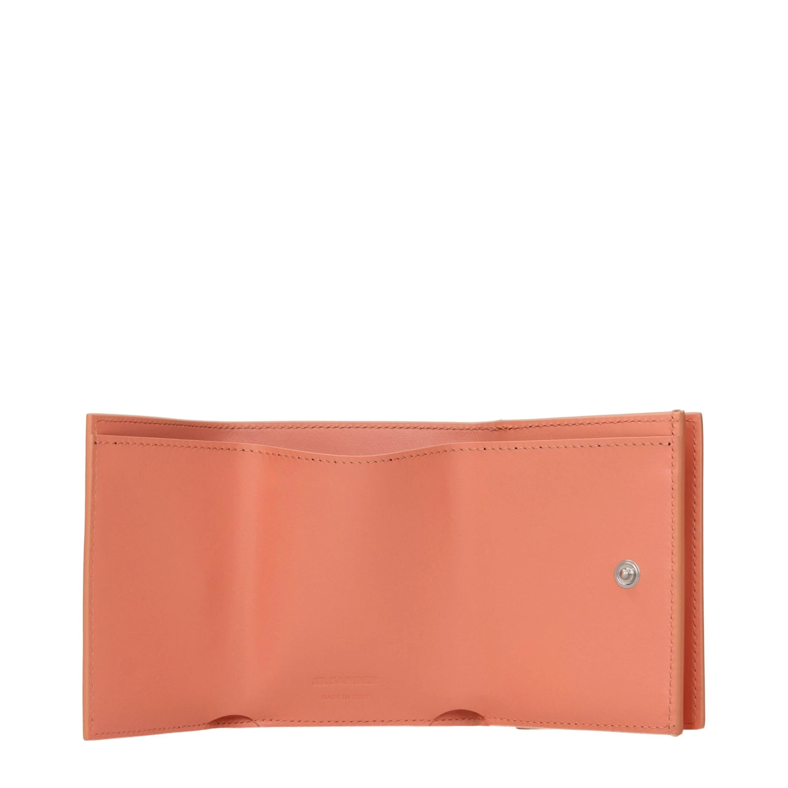 Jil Sander Pink Leather Wallets