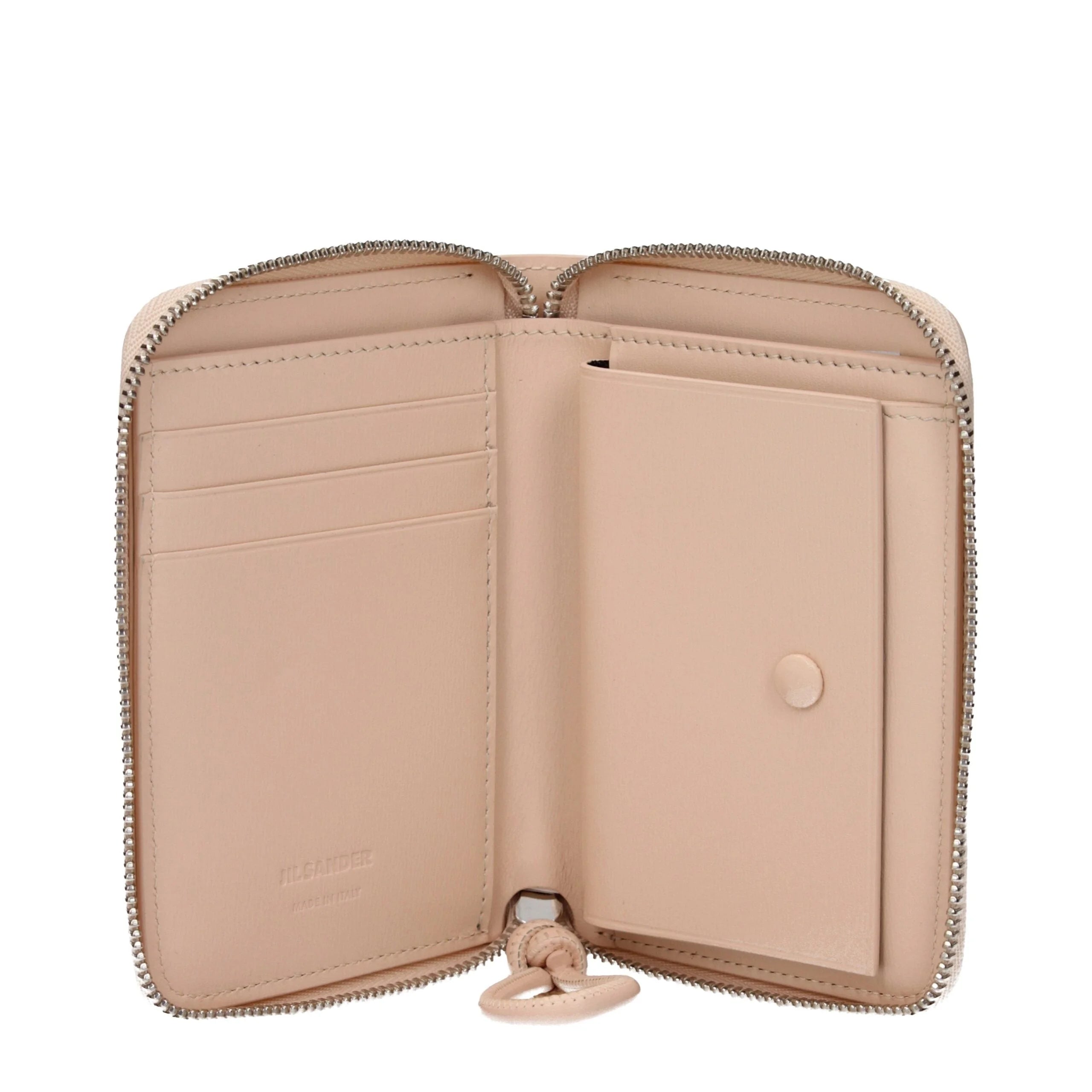 Jil Sander Pink Leather Wallets