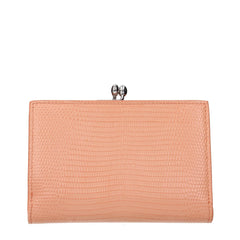 Jil Sander Pink Leather Wallets