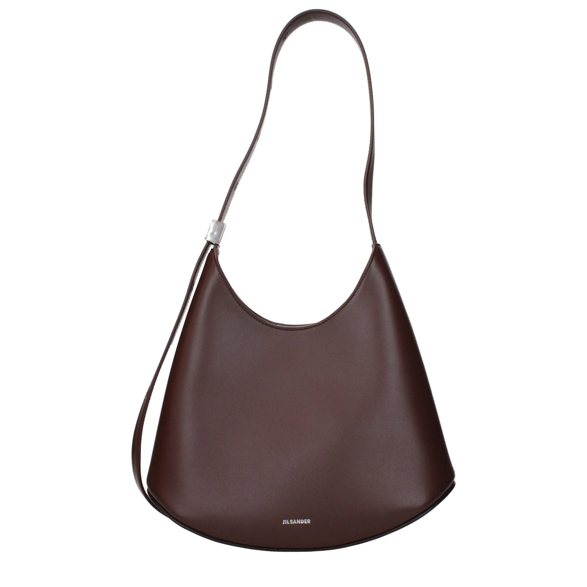 Jil Sander Red Leather Shoulder Bag
