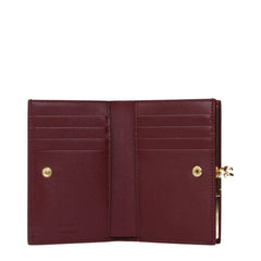 Jil Sander Red Leather Wallet