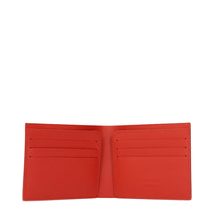 Jil Sander Red Leather Wallets