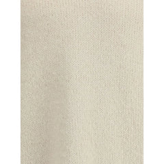Jil Sander White Alpaca Vicugna Pacos Sweatshirt - IT52 | XL