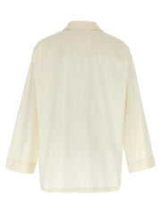 Jil Sander White Cotton Blouse