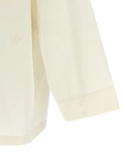 Jil Sander White Cotton Blouse