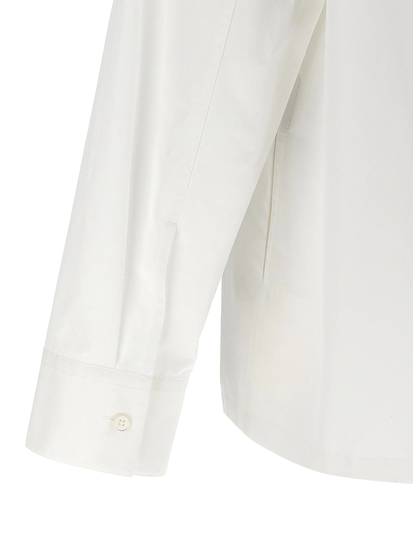 Jil Sander White Cotton Blouse - IT50 | L