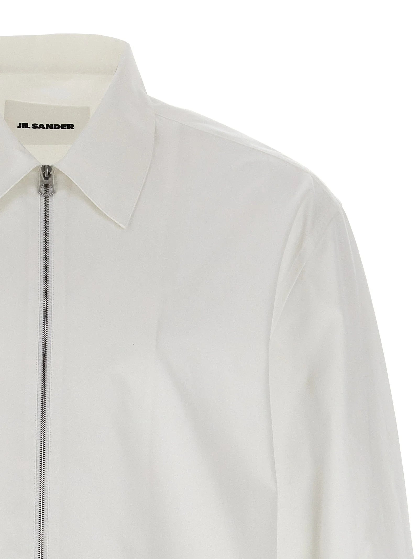 Jil Sander White Cotton Blouse - IT50 | L