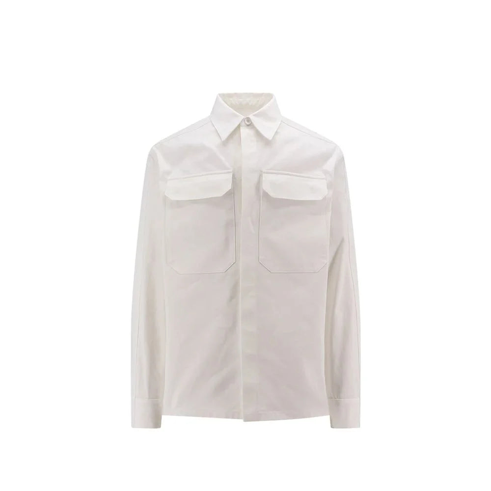 Jil Sander White Cotton Dress Shirt - 42