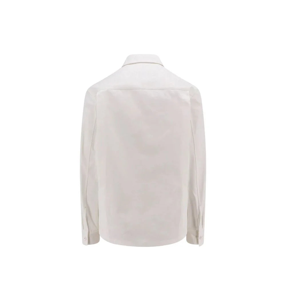 Jil Sander White Cotton Dress Shirt - 42