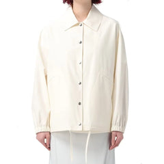 Jil Sander White Cotton Shell Jacket - 40