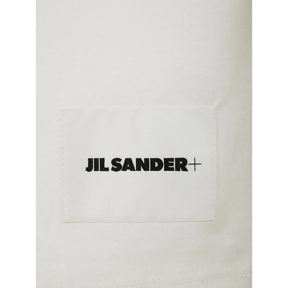 Jil Sander White Cotton Sportswear