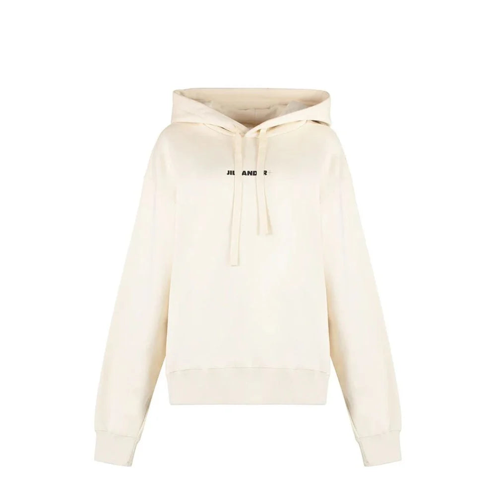 Jil Sander White Cotton Sweatshirt - XS