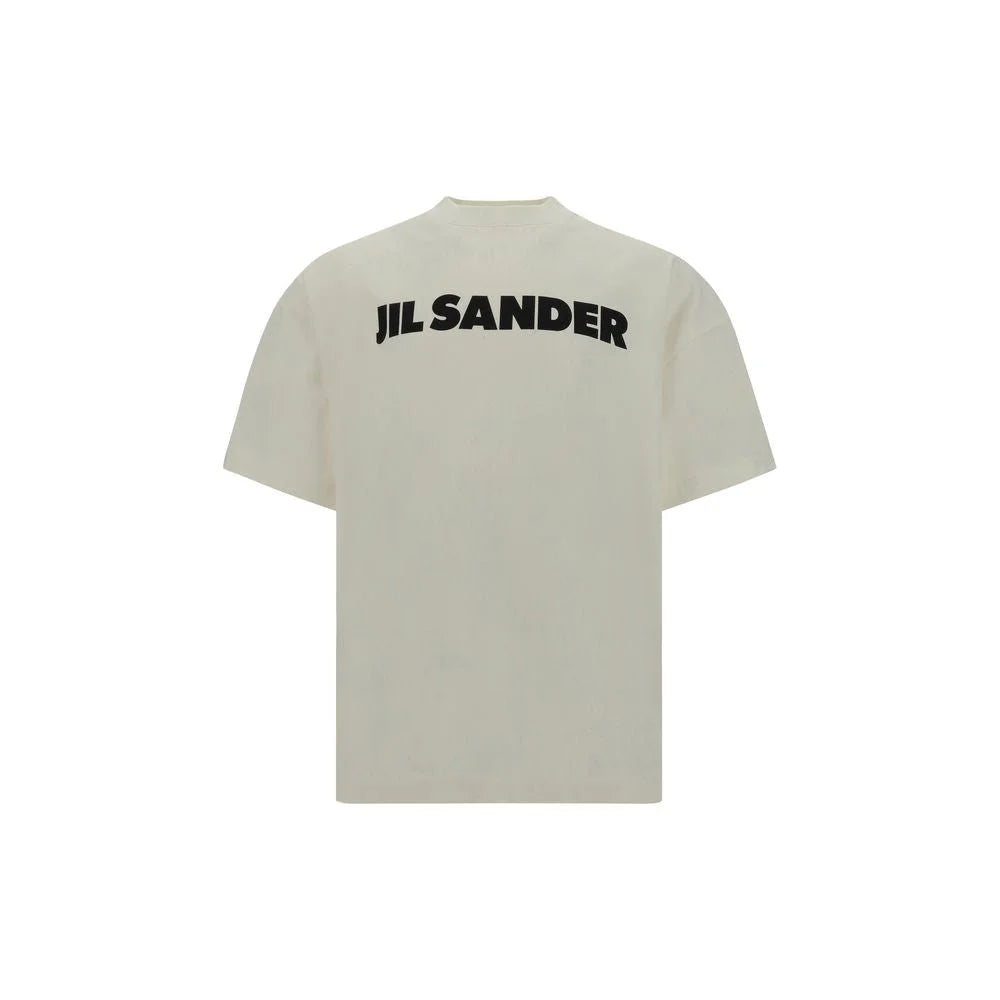 Jil Sander White Cotton T-Shirt