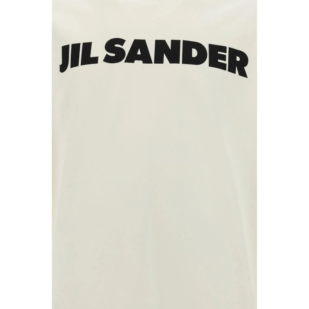 Jil Sander White Cotton T-Shirt