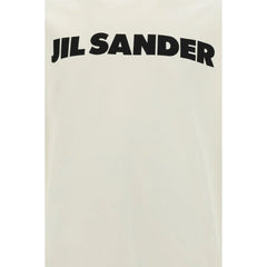 Jil Sander White Cotton T-Shirt