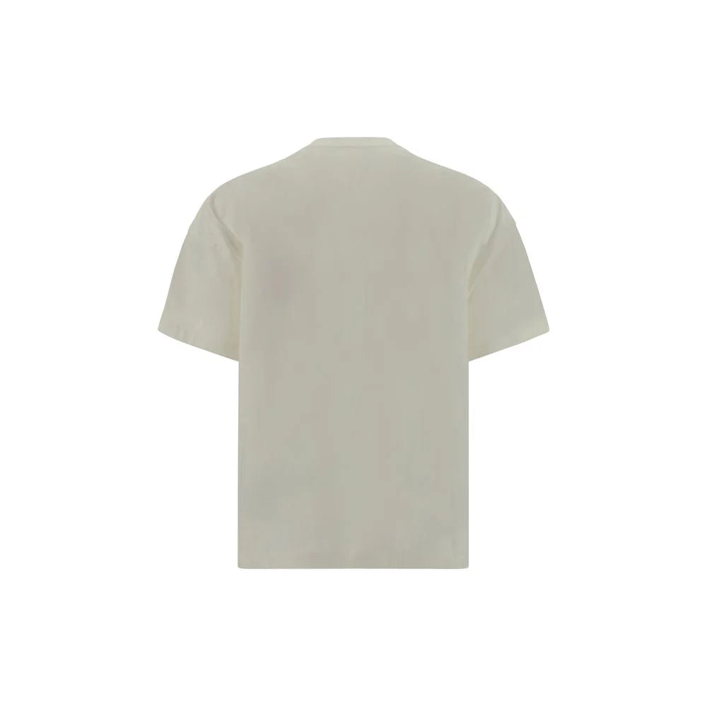 Jil Sander White Cotton T-Shirt