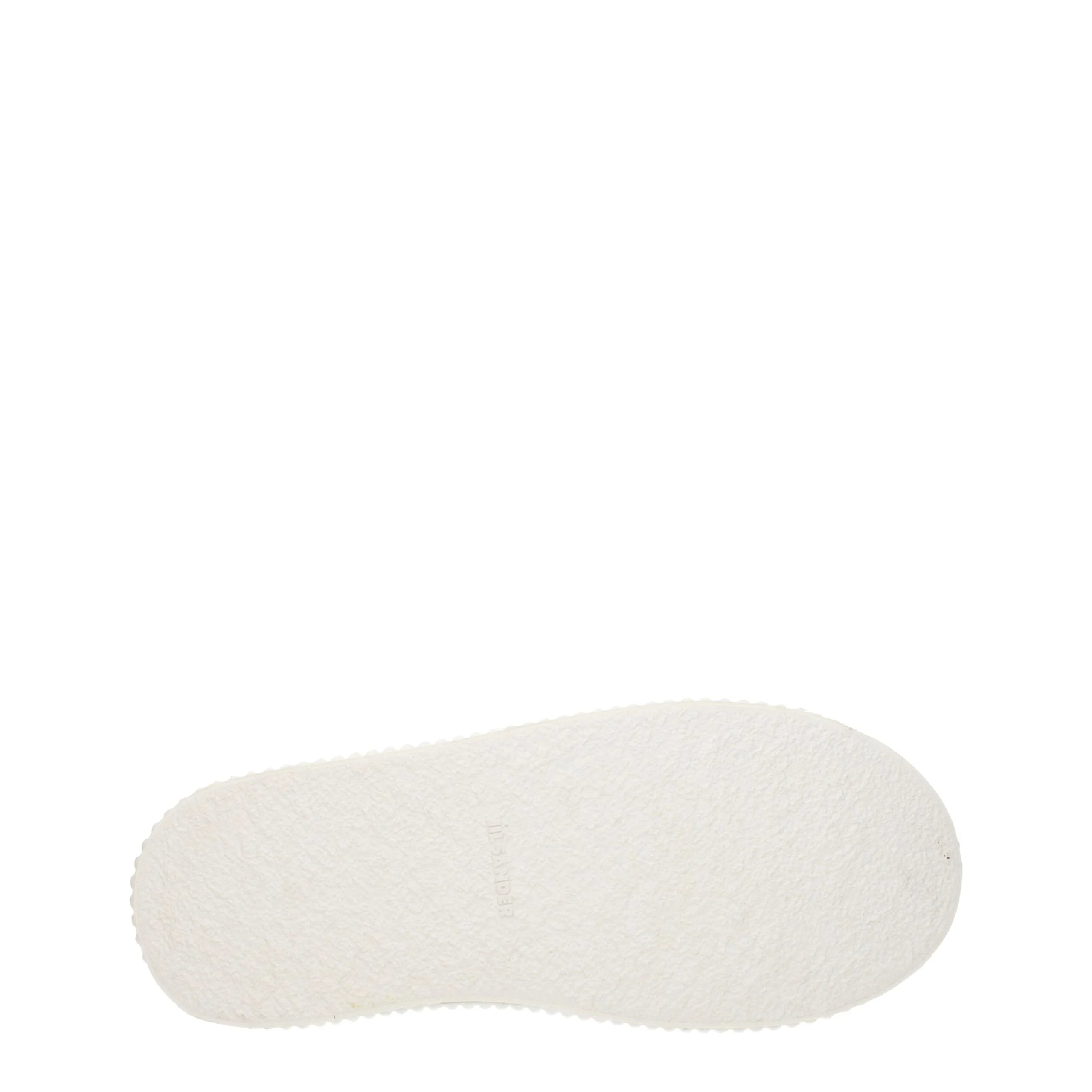 Jil Sander White Fabric Platform Sneakers - EU39/US6