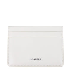 Jil Sander White Leather Cardholders